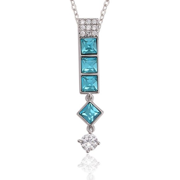 Gorgeous Swarovski Long Drop Necklace - Picture 3 of 16